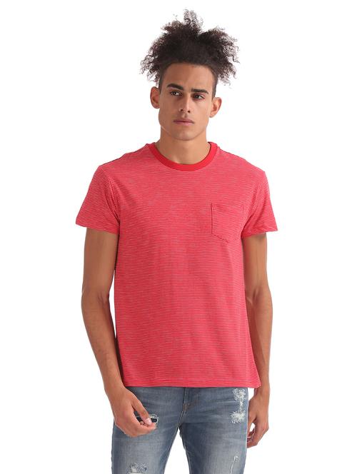 red all over print t-shirt - 18001803 - Very Small Image - 1