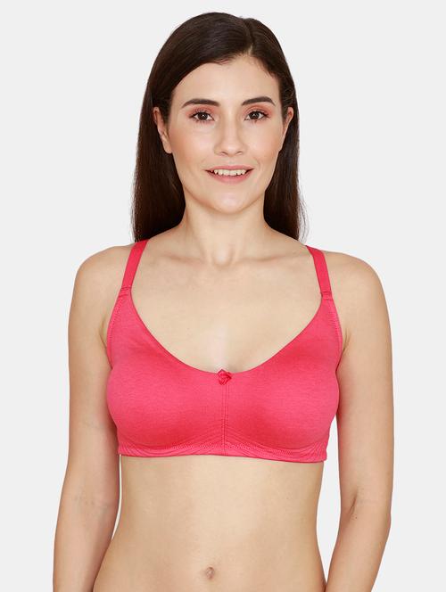 red solid t-shirt bra - 18002690 - Very Small Image - 1
