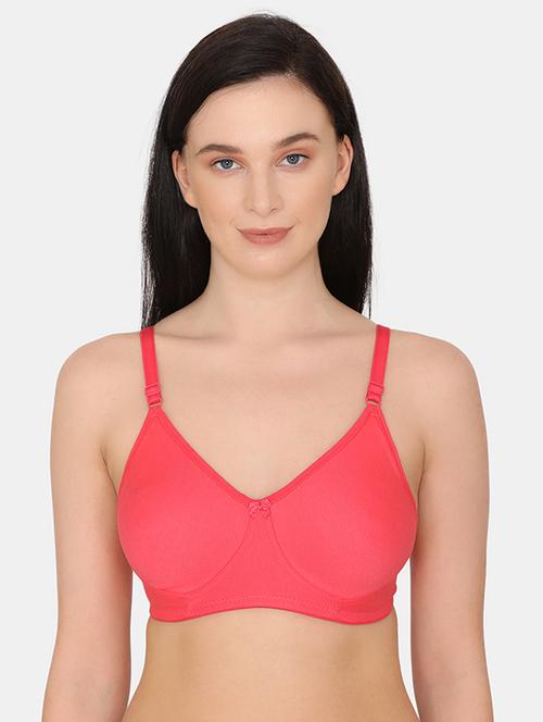 red solid t-shirt bra - 18002693 - Very Small Image - 1