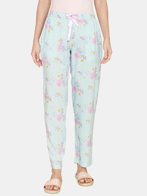 drawstring waist printed pajama - 18003566 - Very Small Image - 1