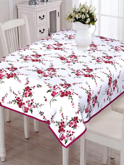 texstylers 200 tc pure cotton canvas jaipuri block printed 6 seater table cloth cover - 18003775 - Very Small Image - 1