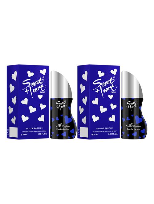 sweet heart blue eau de perfume, 30ml (pack of 2) - 18003826 - Very Small Image - 1