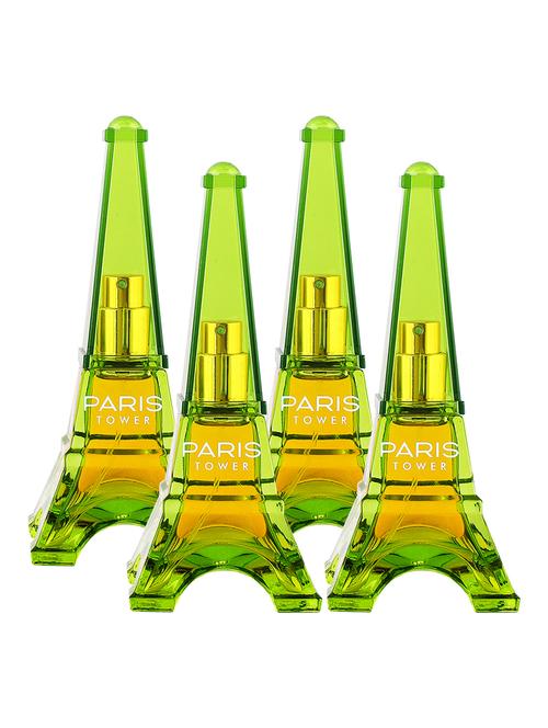 sweet heart green paris tower eau de parfum, 40ml (pack of 4) - 18003906 - Very Small Image - 1