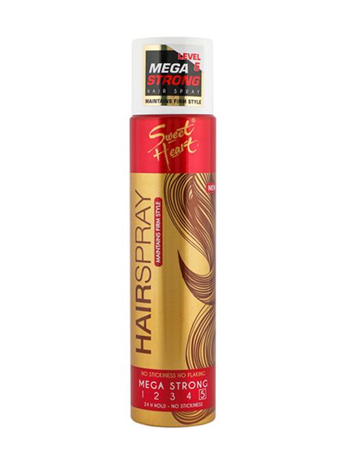 sweet heart mega strong hair spray, 250ml (pack of 2) - 18005374 - Very Small Image - 1