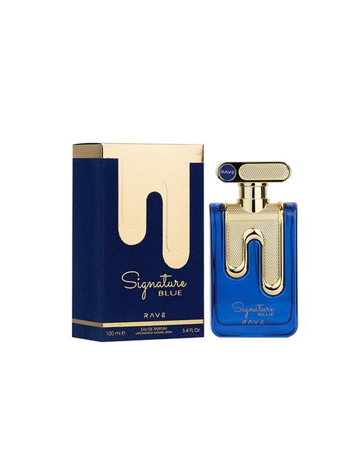 rave signature blue long lasting eau de perfume spray, 100ml - 18005498 - Very Small Image - 1