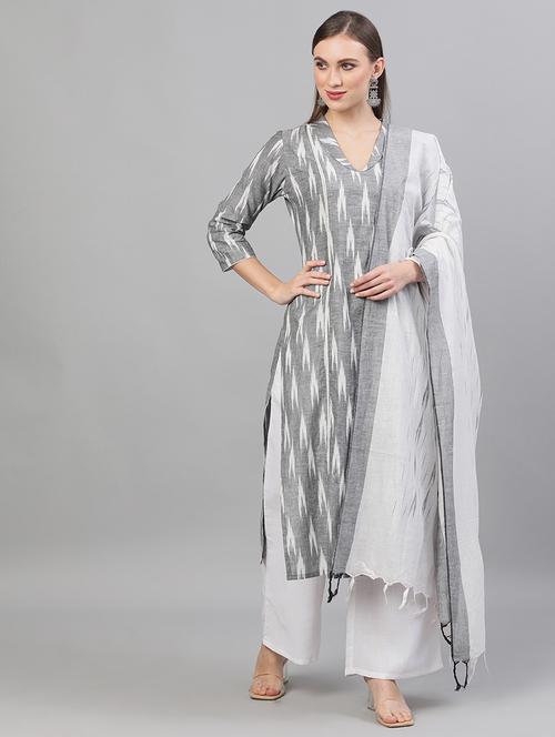 ikat suit set - 18007458 - Very Small Image - 1