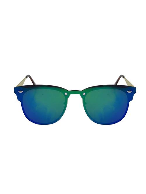 royalmede blue & golden round sunglasses for men & women - 18008605 - Very Small Image - 1