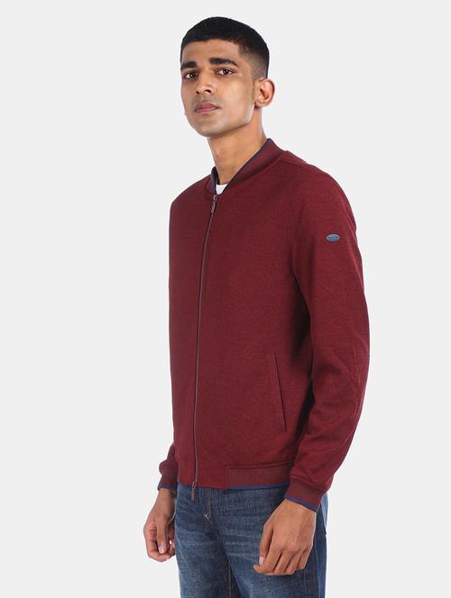 red solid bomber jacket - 18008933 - Very Small Image - 1