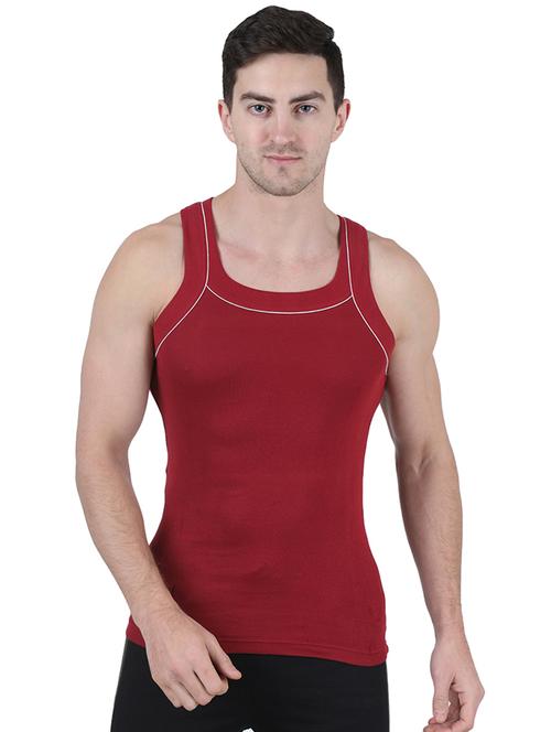 red solid vest - 18009178 - Very Small Image - 1