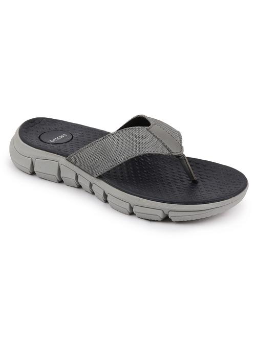 grey pu slip on slippers - 18010377 - Very Small Image - 1