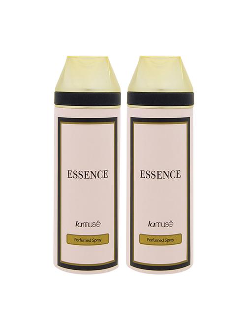 lamuse essence perfume deodorant body spary, 200ml pack of 2 - 18010422 - Very Small Image - 1
