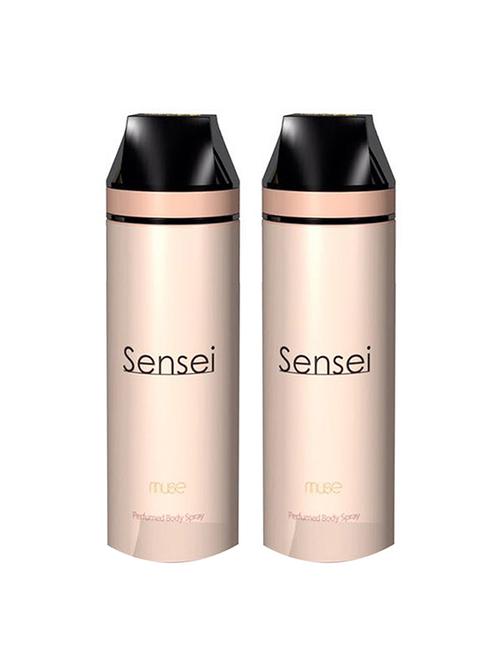 lamuse sensei perfume deodorant body spary, 200ml pack of 2 - 18010423 - Very Small Image - 1