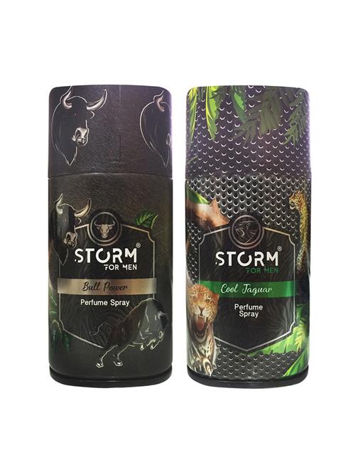 storm bull power & cool jaguar perfumed body spary, 250ml pack of 2 - 18010528 - Very Small Image - 1