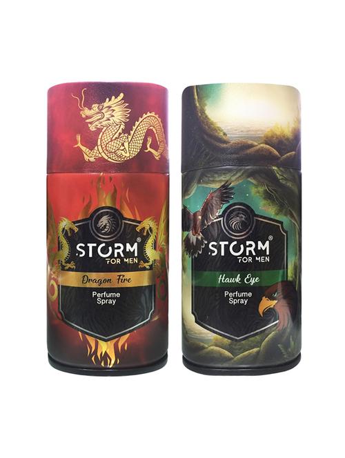 storm dragon fire & hawk eye perfumed body spary, 250ml pack of 2 - 18010549 - Very Small Image - 1
