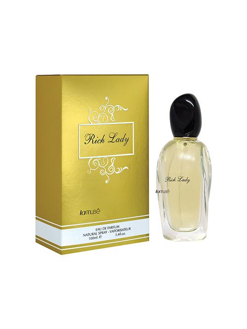 lamuse rich lady eau de perfume, 100ml - 18010587 - Very Small Image - 1