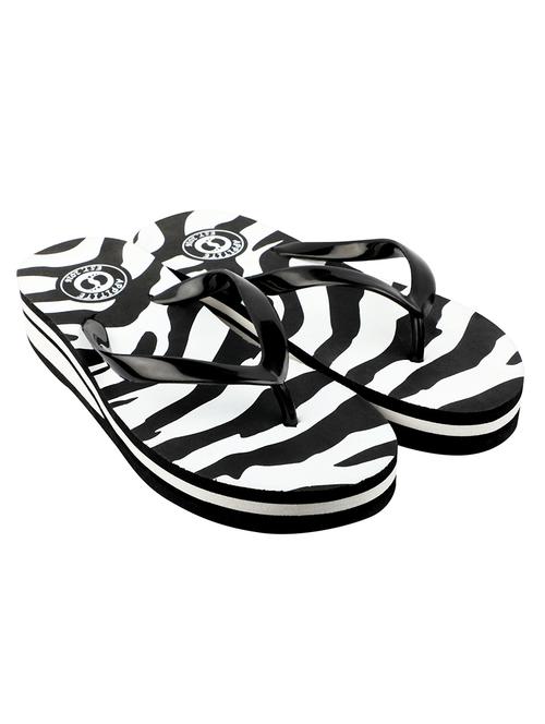 printed toe separator flip flops - 18012135 - Very Small Image - 1