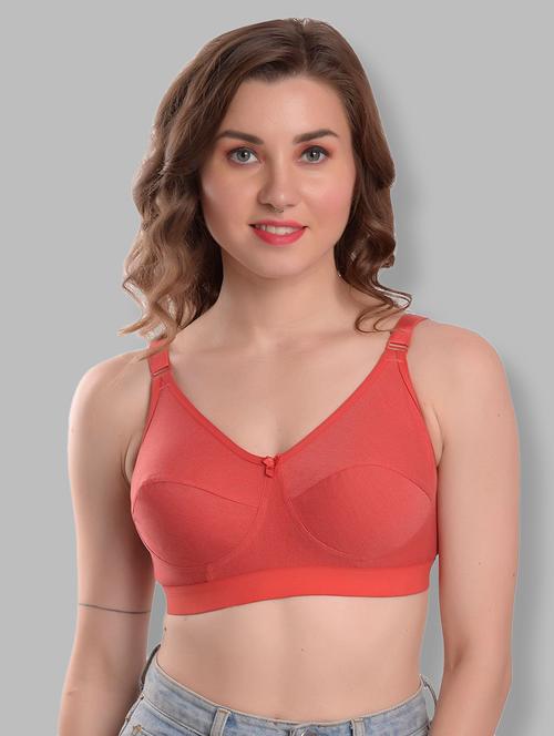 orange solid minimizer bra - 18013697 - Very Small Image - 1
