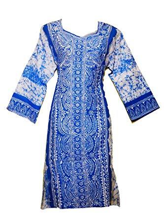 full slive blue colour cotton kurti - 18013768 - Very Small Image - 1