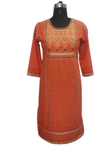 cotton kurti for women - 18013782 - Very Small Image - 1