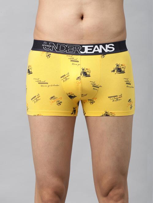yellow printed trunks - 18014061 - Very Small Image - 1