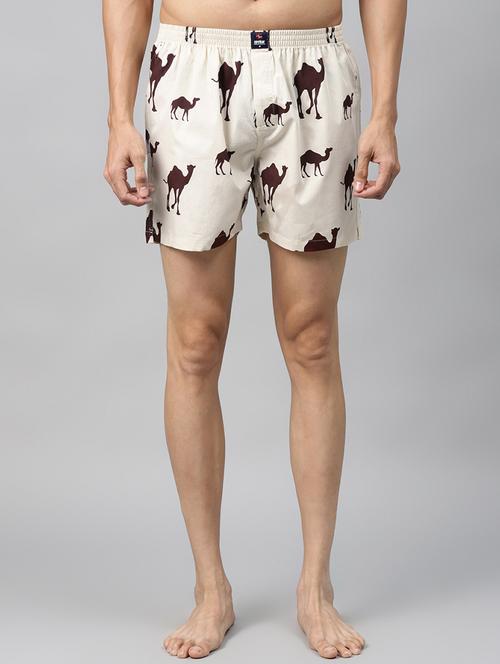 off white printed boxers - 18014096 - Very Small Image - 1