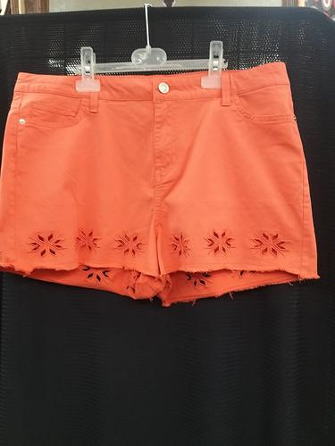 orange cotton shorts - 18016176 - Very Small Image - 1