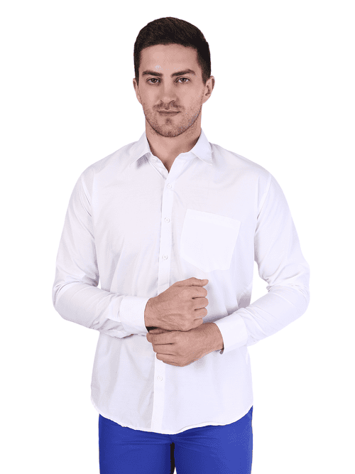 just men exchange men's formal shirt plain solid colour full sleeve stylish shirts for men - 18016219 - Very Small Image - 1