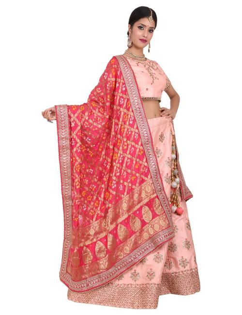 dupatta party wear - 18017723 - Very Small Image - 1