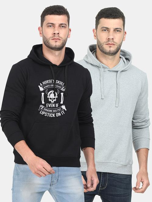 set of 2 multi colored printed sweatshirt - 18018018 - Very Small Image - 1