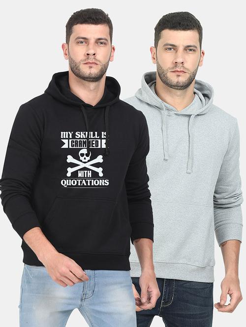 set of 2 multi colored printed sweatshirt - 18018060 - Very Small Image - 1
