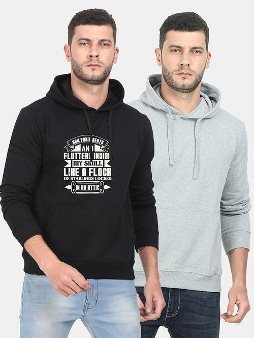 set of 2 multi colored printed sweatshirt - 18018064 - Very Small Image - 1