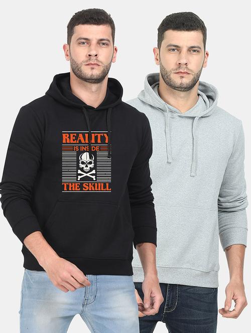 set of 2 multi colored printed sweatshirt - 18018065 - Very Small Image - 1