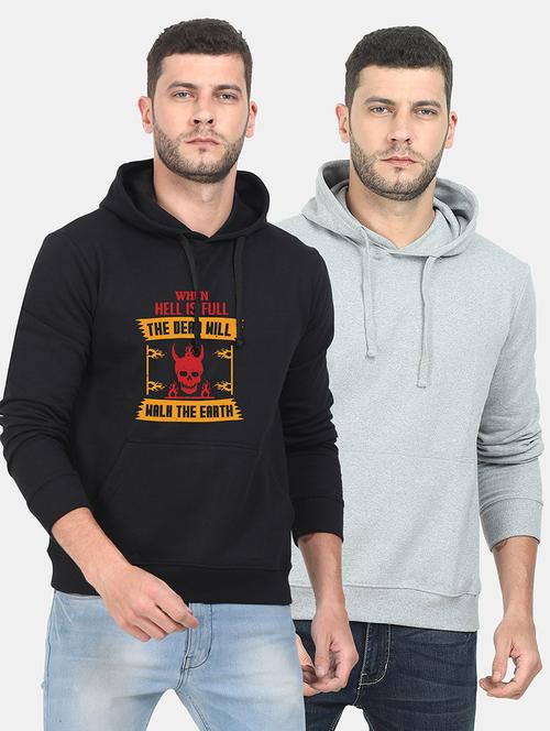 set of 2 multi colored printed sweatshirt - 18018082 - Very Small Image - 1