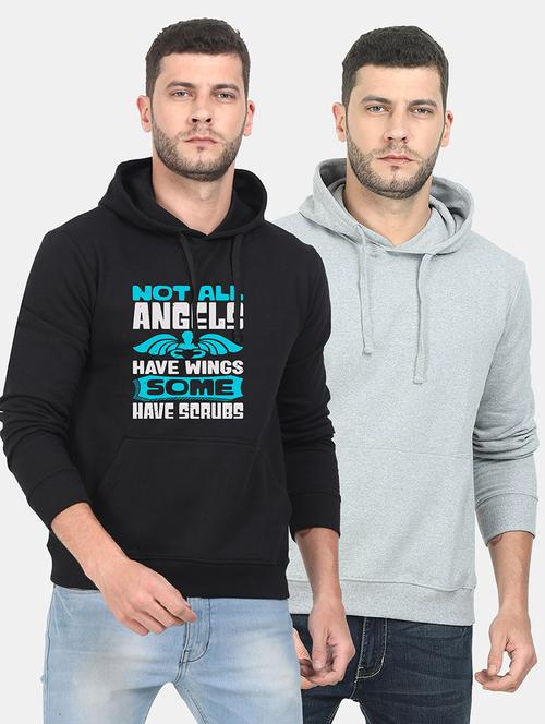 set of 2 multi colored printed sweatshirt - 18018100 - Very Small Image - 1