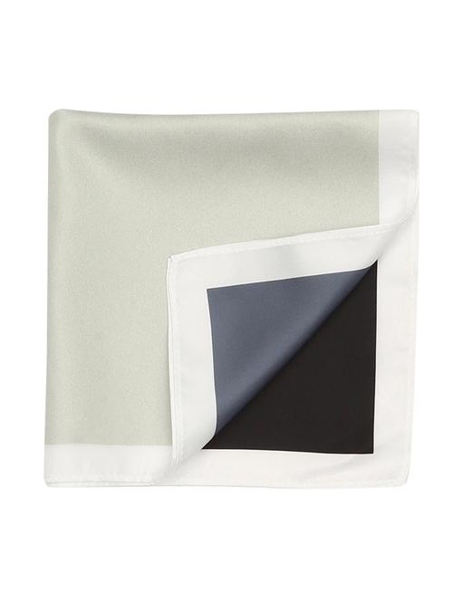 checkered pocket square - 18020700 - Very Small Image - 1