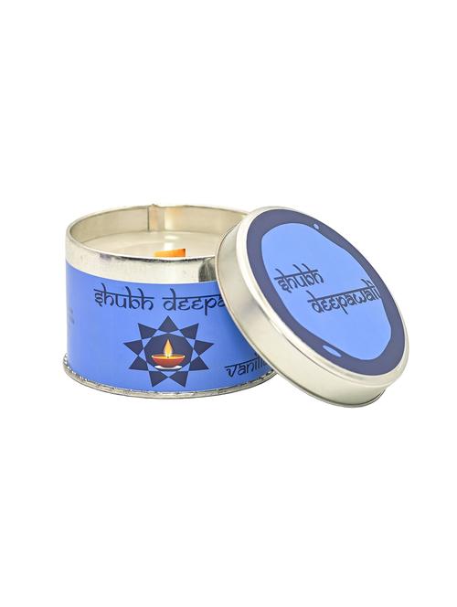 diwali festive vanilla fragrance gifting candle - 18021231 - Very Small Image - 1