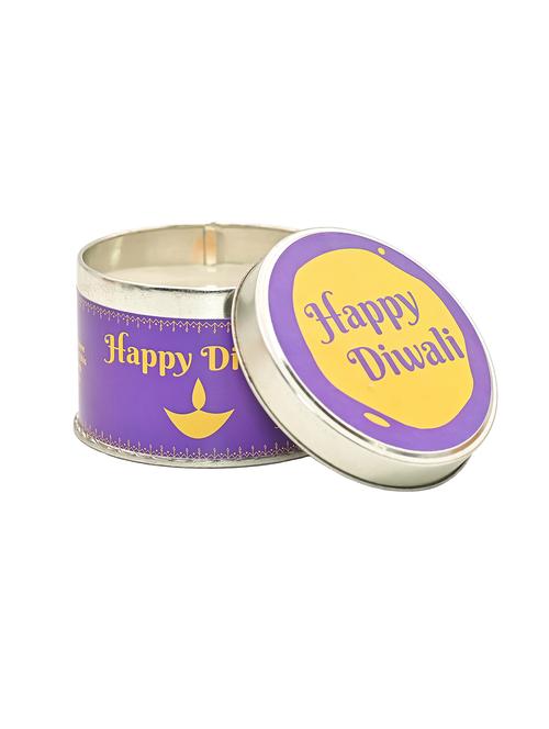 diwali festive jasmine fragrance gifting candle - 18021233 - Very Small Image - 1
