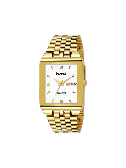 original gold plated day & date functioning watch for boys analog watch - 18021446 - Very Small Image - 1
