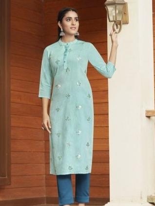 italian rayon kurti - 18021480 - Very Small Image - 1