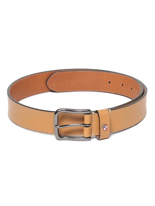 tan leather belt - 18022181 - Very Small Image - 1