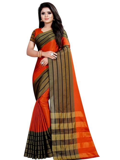 zari work banarasi saree with blouse - 18024196 - Very Small Image - 1