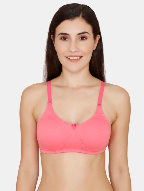 pink solid t-shirt bra - 18024450 - Very Small Image - 1