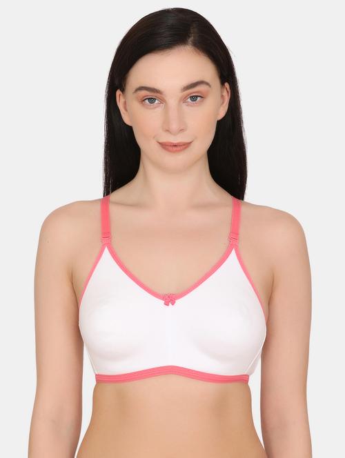 beige solid t-shirt bra - 18024453 - Very Small Image - 1
