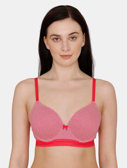 red striped t-shirt bra - 18024466 - Very Small Image - 1