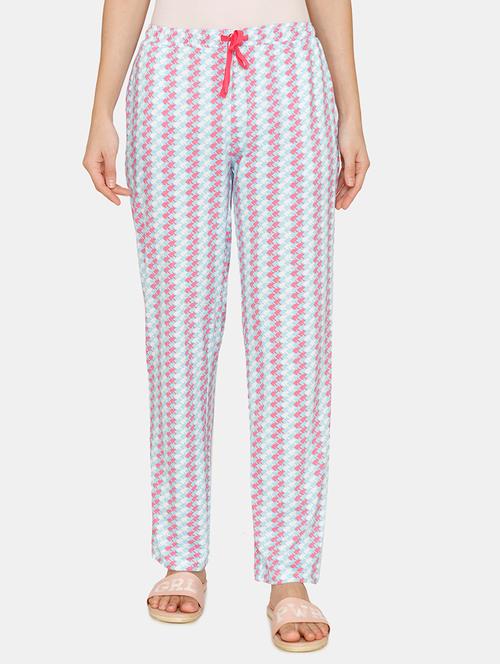 drawstring waist printed pajama - 18025033 - Very Small Image - 1