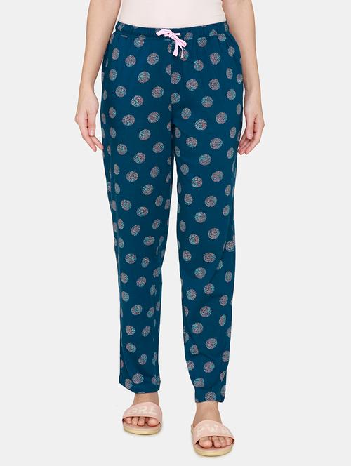 drawstring waist printed pajama - 18025044 - Very Small Image - 1