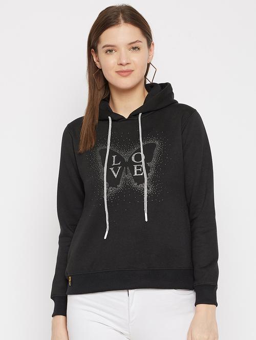 hooded neck graphic sweatshirt - 18025305 - Very Small Image - 1