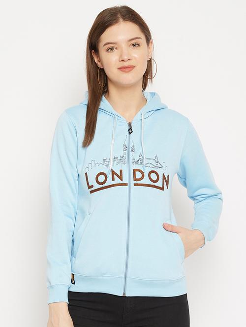 hooded neck graphic sweatshirt - 18025316 - Very Small Image - 1