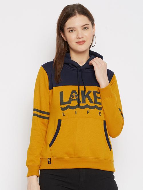 hooded neck graphic sweatshirt - 18025326 - Very Small Image - 1