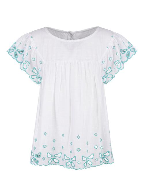 girls boat neck top - 18026382 - Very Small Image - 1